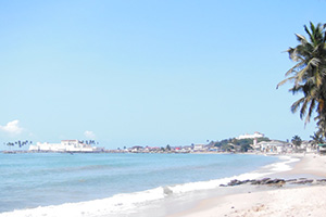 ガーナのビーチ